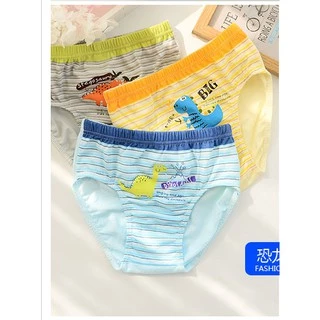 แพ็ค 5 ชิ้น กางเกงในเด็ก กางเกงในเด็กผู้ชาย 100% COTTON [size 2-12 ปี]