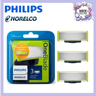 [พร้อมส่ง‼️ของแท้100%] Philips Norelco OneBlade Replacement Blades