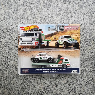 Hotwheels Transport Volkswagen Baja Bug Wide Open