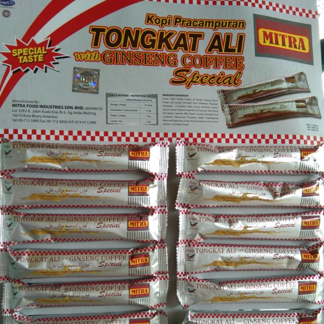 กาแฟท่านชาย. ผสม Tongkat. Ali.  ปลุกอารมณ์ชาย  1แพ็ค. มี20ซอง