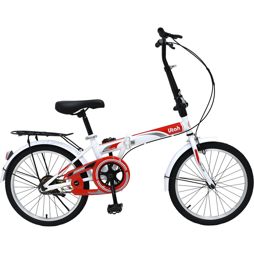 *มี 4 สีให้เลือก*K-BIKE จักรยานพับได้ FOLDING BIKE 20 นิ้ว 1 Speed รุ่น 20K61 (New Design)