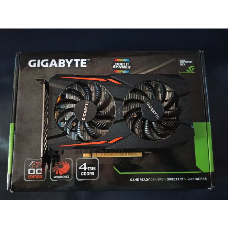 Gigabyte GTX 1050 Ti Windforce OC 4G