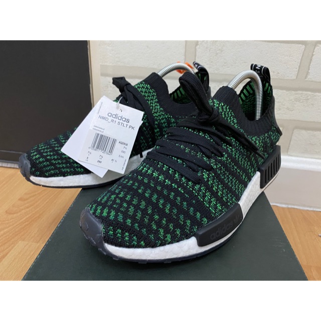 nmd r1 stlt pk green
