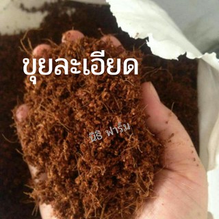 กากมะพร้าววัสดุปลูกไม้ดอกไม้ประดับ