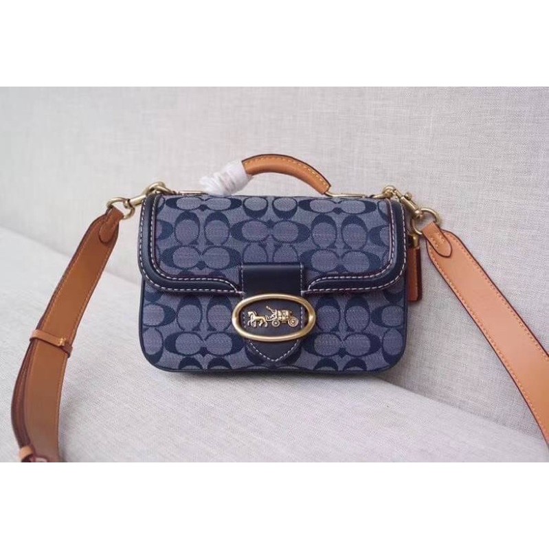 Coach Riley Top Handle 22 In Signature Shopee Thailand