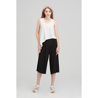 Hamburger Studio Pleated Culottes กางเกงทรงคูลอท (G0185)