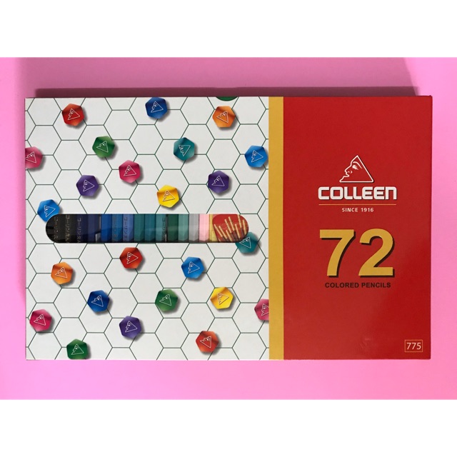 สีไม้ COLLEEN 72สี 72เเท่ง 775