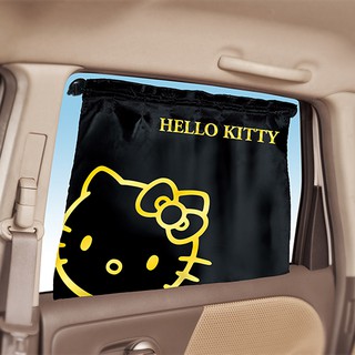 ม่านบังแดดในรถ Hello Kitty Black  Sanrio Japan