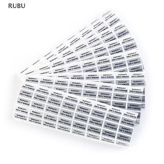 Rubu 300 สติกเกอร์โฮโลแกรม VOID IF REMOVED Security Tamper Evident Warranty Sticker NEW