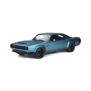 GT Spirit 1/18 : GT841 Dodge Super Charger Sema Concept Blue Poly 1968