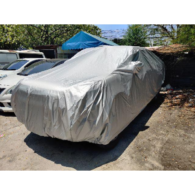 ผ้าคลุมรถ Isuzu D-MAX 2012 ถึง 2019 Cab และ 4ประตู ตรงรุ่นเนื้อผ้า Silver Coat 190C ทนแดด ไม่ละลาย อีซูซุ ดีแมคซ์ - รูปที่ 5