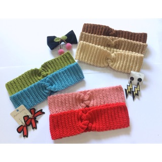 ที่คาดผมไหมพรม handmade