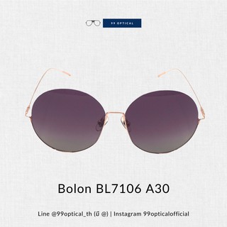 แว่นกันแดด Bolon รุ่น Ella BL7106 A30 ไล่เฉดชมพูม่วง หวานๆ ทรง Over