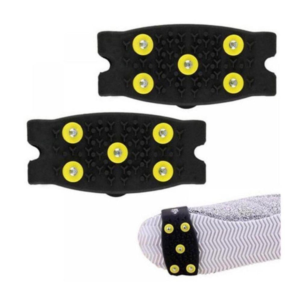 Bubble 1 คู่ Snow Ice Claw เล่นสกีเดินป่าสําหรับ Ice Walking ฤดูหนาว 5-Stud ปีนเขา Crampon - รูปที่ 3