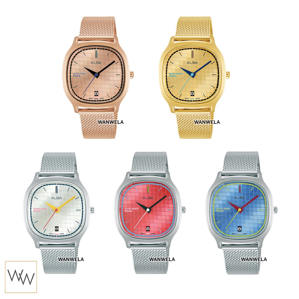 ของแท้ นาฬิกาข้อมือ ผู้หญิง ALBA Fusion