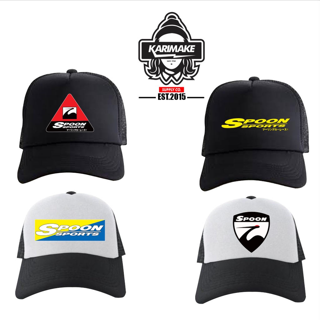KARIMAKE Trucker Spoon Sports Net Hat