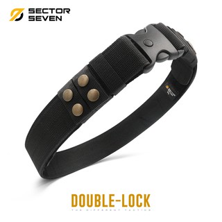 เข็มขัดสนาม Sector Seven หัว Double-Lock เข็มขัดสนาม เข็มขัดทหาร