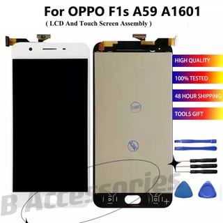 จอแสดงผล LCD OPPO A59 / F1s A1601  -ดำ-ขาว