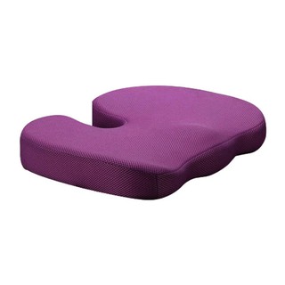 Getagift เบาะรองนั่ง Memory Foam เพื่อสุขภาพ รุ่นผ้าตาข่ายระบายอากาศ ( สีม่วง )