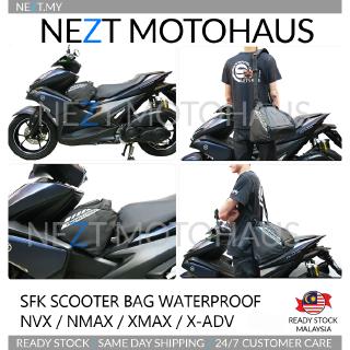 Sfk กระเป๋าสกูตเตอร์ 2 in 1 ผู้โดยสาร NVX / NMAX / XMAX / X-ADV / SYM / VESPA / สกูตเตอร์ทั้งหมด