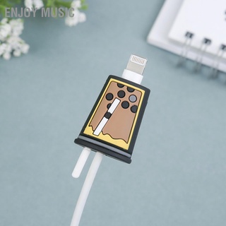 ตัวถนอมสายชาร์จ Usb ซิลิโคน ลายการ์ตูนน่ารัก สําหรับบ้าน สํานักงาน