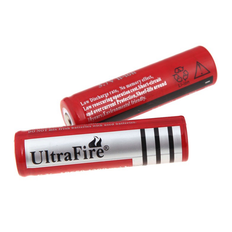 【พร้อมส่ง】UltraFire 18650 3.7V li-ion 9800mAh ถ่านชาร์จ ของแท้100%