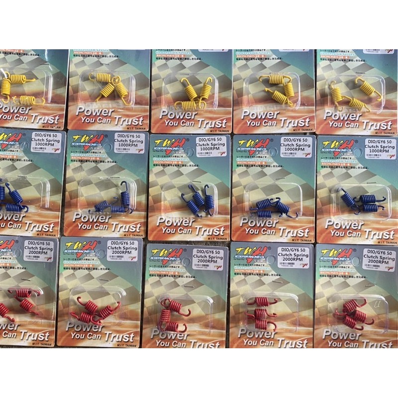 สปริงครัชแต่ง รถรุ่น Dio-ZX ยี่ห้อ TWH