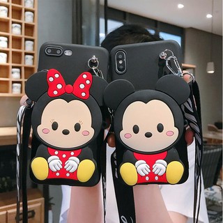 Cartoon มินนี่มิกกี้ Huawei Y9S Y6S Y9 prime 2019 Y7 Pro 2018 Y6ii GR5 2017 เคสมือถือ Soft TPU Case เคสโทรศัพท์