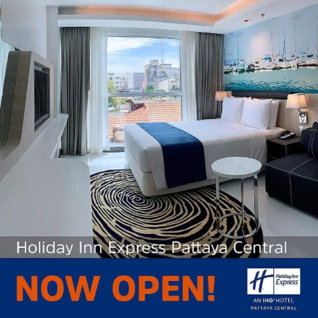 Holiday inn express pattaya กลาง รวมอาหารเช้า 2 ท่าน