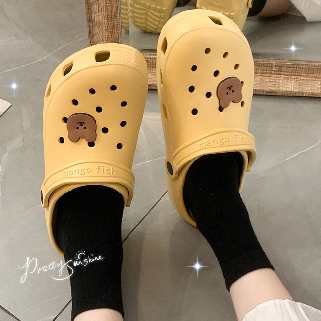 (S-1031) รองเท้าแตะหัวโตซิลิโคน 2แบบ น่ารักมากๆ ใส่ในออฟฟิต ใส่ในบ้าน