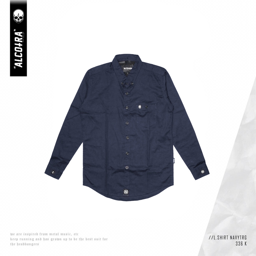 KEMEJA L.SHIRT NAVY TRG // NEW NAVY LONG SLEEVE SHIRT
