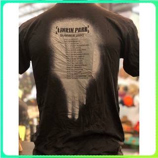 เสื้อยืดแฟชั่น จริง✖LINKIN PARK เสื้อวงดนตรี ร็อคต่างประเทศ เสื้อชาวร็อค เสื้อtour would เสื้อยืดคอกลม เสื้อยืดผู้ชาย เส