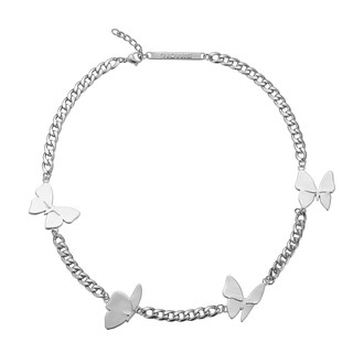 LURS Four butterflies flying necklace