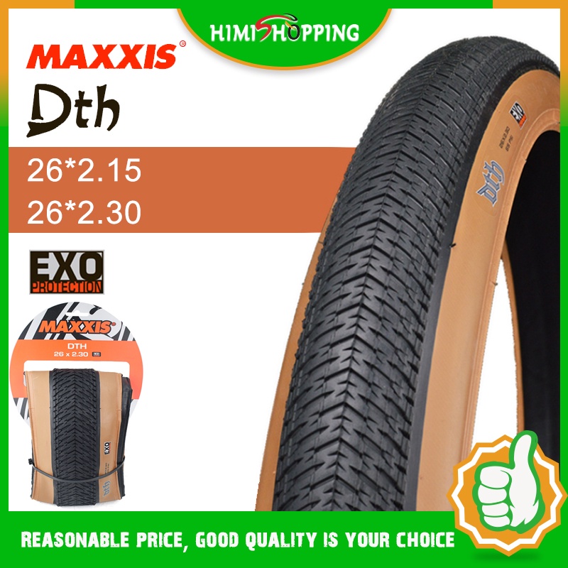 ยางจักรยาน MAXXIS DTH ขนาด 26X2.15 และ 26x2.30 สำหรับ BMX และ MTB เพิ่มประสบการณ์การขับขี่