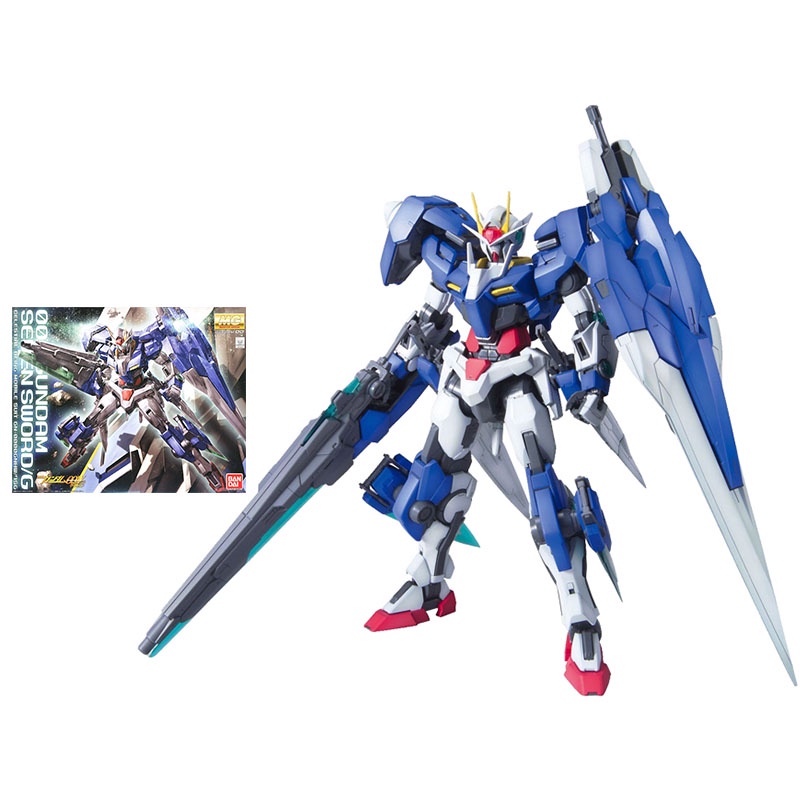ของเล นก นพลา Bandai Gundam Model Kit Anime Figure Mg 1 100 Seven Sword 00 Gundam Genuine Gunla Model Action Toy Figure Shopee Thailand