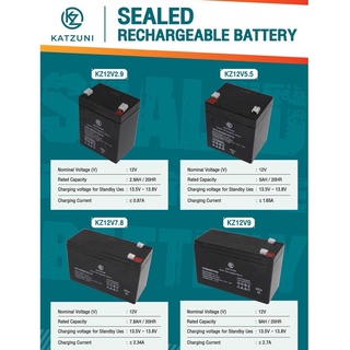 แบตเตอรี่ KADZUNI  Seales Rechargeable Battery.