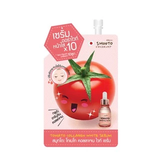 ขายส่ง[กล่อง x6ซอง] สมูทโตะ โทเมโท คอลลาเจน ไวท์ เซรั่ม Smooto Tomato Collagen White Serum 10 กรัม