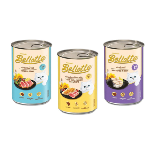 Bellotta อาหารเปียกแมว อาหารกระป๋อง400g