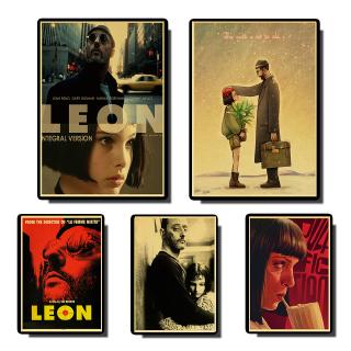 สติ๊กเกอร์โปสเตอร์ Leon The Professional สําหรับติดตกแต่งผนังบ้าน