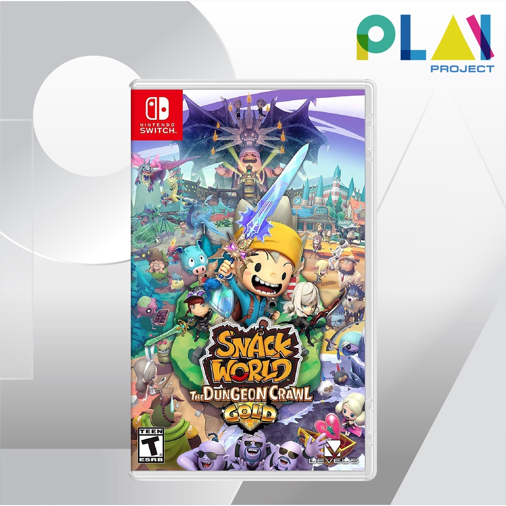 Nintendo Switch : Snack World : The Dungeon Crawl Gold [มือ1] [แผ่นเกมนินเทนโด้ switch]