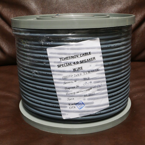 สายลำโพง Tchernov Cable SPECIAL 4.0 SPEAKER WIRE แบ่งตัดราคาต่อเมตร ของแท้ศูนย์ไทย / ร้าน All Cable