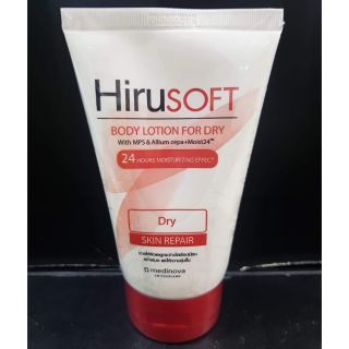 HiruSoft Body Lotion for Dry Skin Repair 100ml ฮีรูซอฟท์ โลชั่น บำรุงผิว สำหรับผิวแห้งตึงที่มีอาการคัน