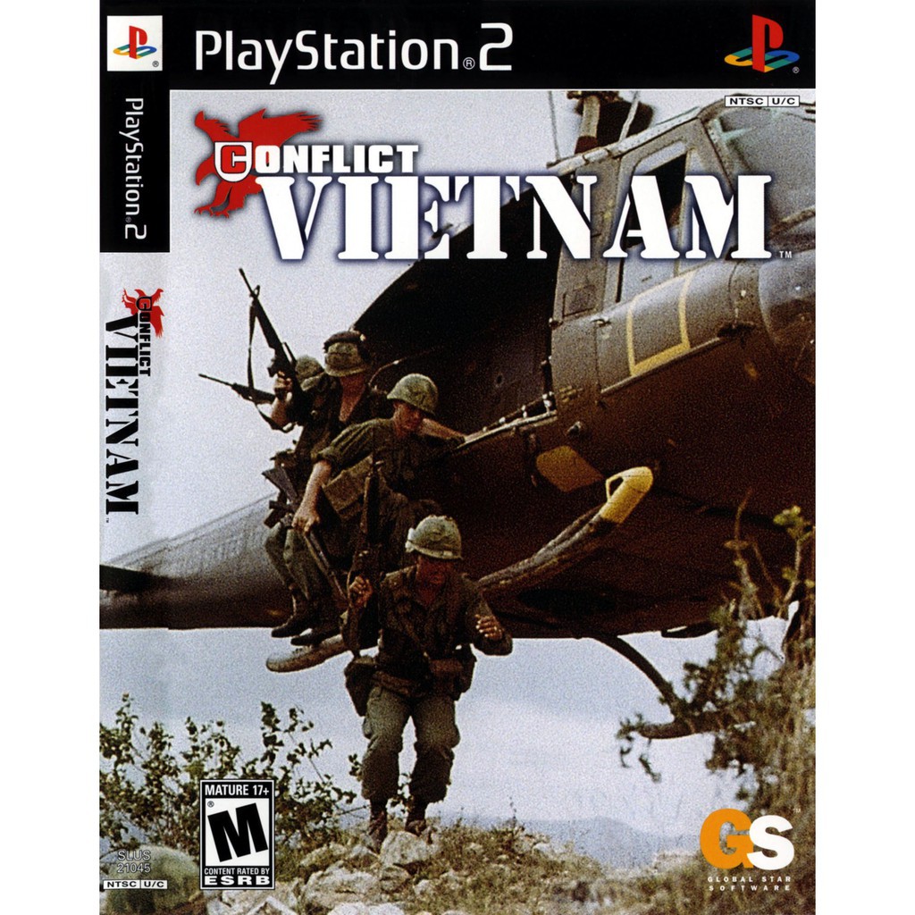 แผ่นเกมส์ Conflict Vietnam PS2 Playstation 2 คุณภาพสูง ราคาถูก