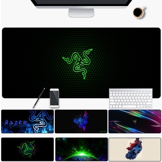 แผ่นรองเมาส์เล่นเกม Razer ขนาดใหญ่ 90 ซม. X 40 ซม. สีดํา สําหรับสํานักงาน