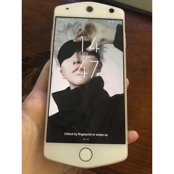 Meitu M8 สีขาว-ชมพู มือสอง