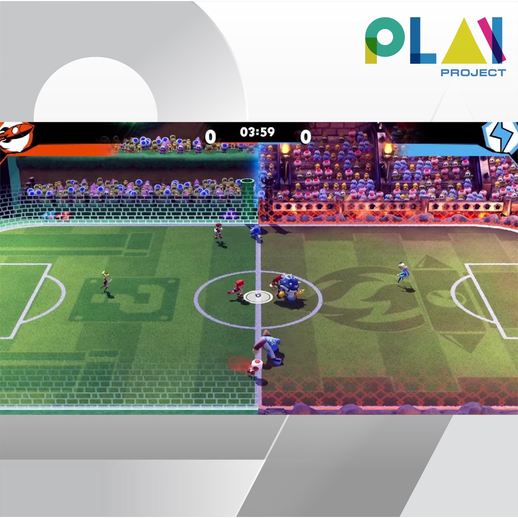 Nintendo Switch : Mario Strikers Battle League [มือ1] [แผ่นเกมนินเทนโด้ switch]