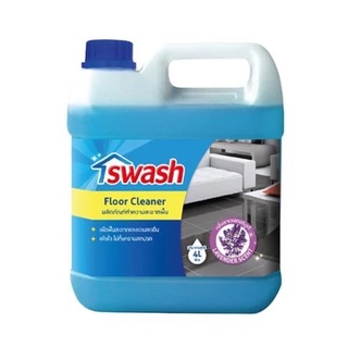 น้ำยา ทำความสะอาดพื้น SWASH 4,000 มล. LAVENDER Swash Floor Clener