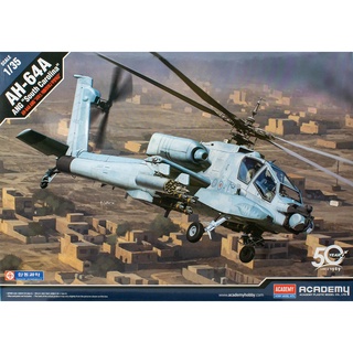 พลาสติก โมเดล ประกอบ ACADEMY สเกล 1/35 AH-64A Apache South Carolina Army National Guard (12129)