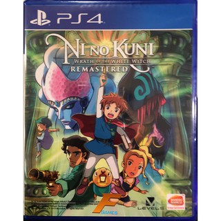 PS4 Ni no Kuni: Wrath of the White Witch ( Zone 3 / asia  / English ) แผ่นเกม ของแท้ มือ1 มือหนึ่ง ของใหม่ ในซีล แผ่นเกม