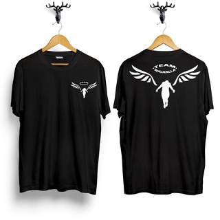 เสื้อยืดผ้าฝ้ายพิมพ์ลายขายดี เสื้อยืด ลายทีม Distro Koas Kotoon30S valhalla Angel ไม่มี Cotoon30s